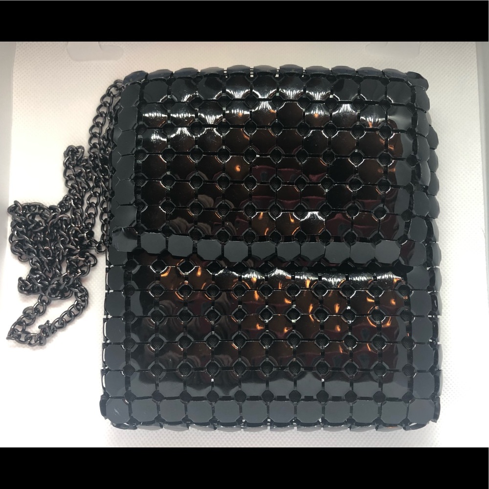 Black evening purse